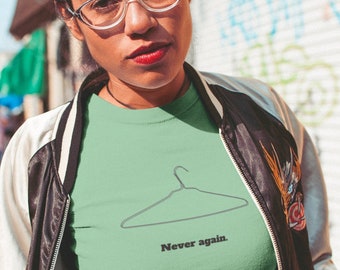 Camiseta unisex a favor de la libertad de elección Roe V. Wade, camiseta feminista, derechos al aborto reproductivo