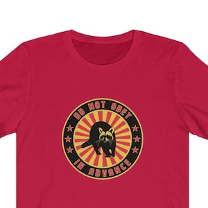 Fight Tyranny Racoon - Do Not Obey In Advance Unisex Tee - Social Justice Anti Fascism Feminist Shirt, Defend Democracy