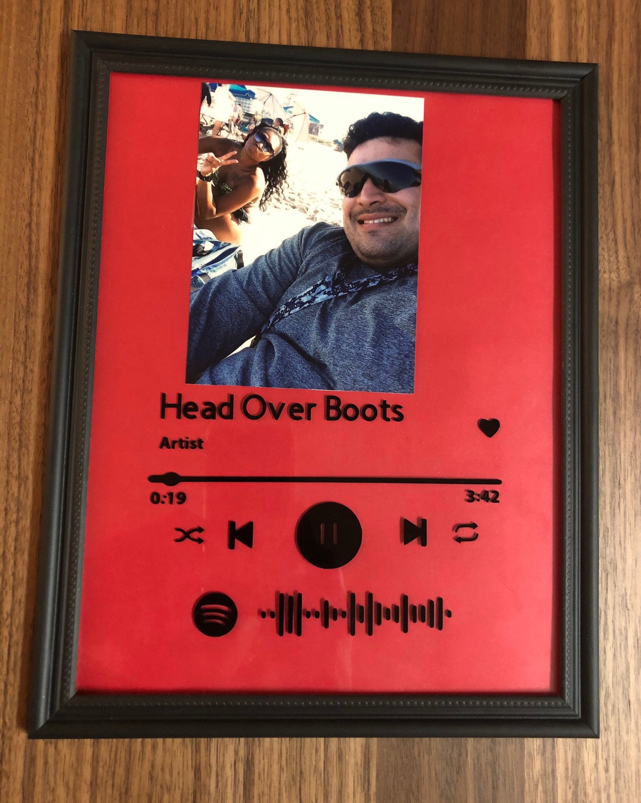 SPOTIFY GLASS ART Customized spotify glass spotify glass Etsy