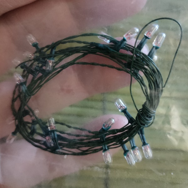 Dollhouse Christmas Lights String Etsy