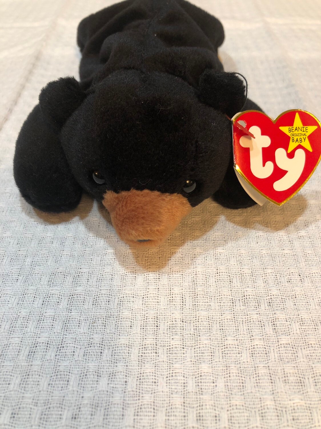 Very rare Beanie Baby Blackie Etsy
