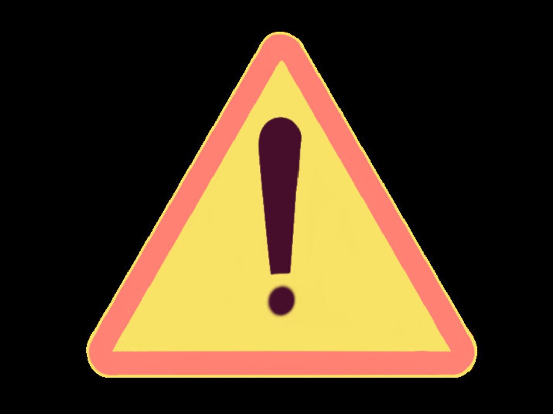 Warning Emotes Twitch - Etsy