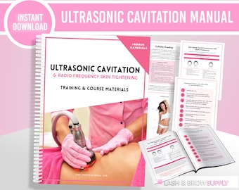 Ultrasonic Cavitation Manual, Pdf, Ultrasonic Cavitation, Ultrasonic Lipo, Intake, Consent, Body Contouring, Body Sculpting, Pdf,