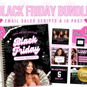 Black friday email templates, Email Template, Cyber Monday, Email Campaign, Email Marketing, Sales Email, Black Friday Promo, Insta Posts