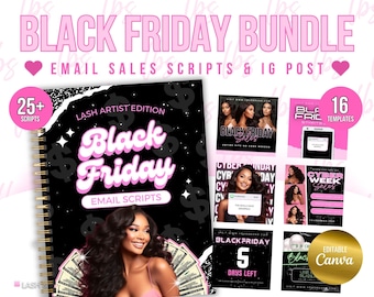 Black friday email templates, Email Template, Cyber Monday, Email Campaign, Email Marketing, Sales Email, Black Friday Promo, Insta Posts