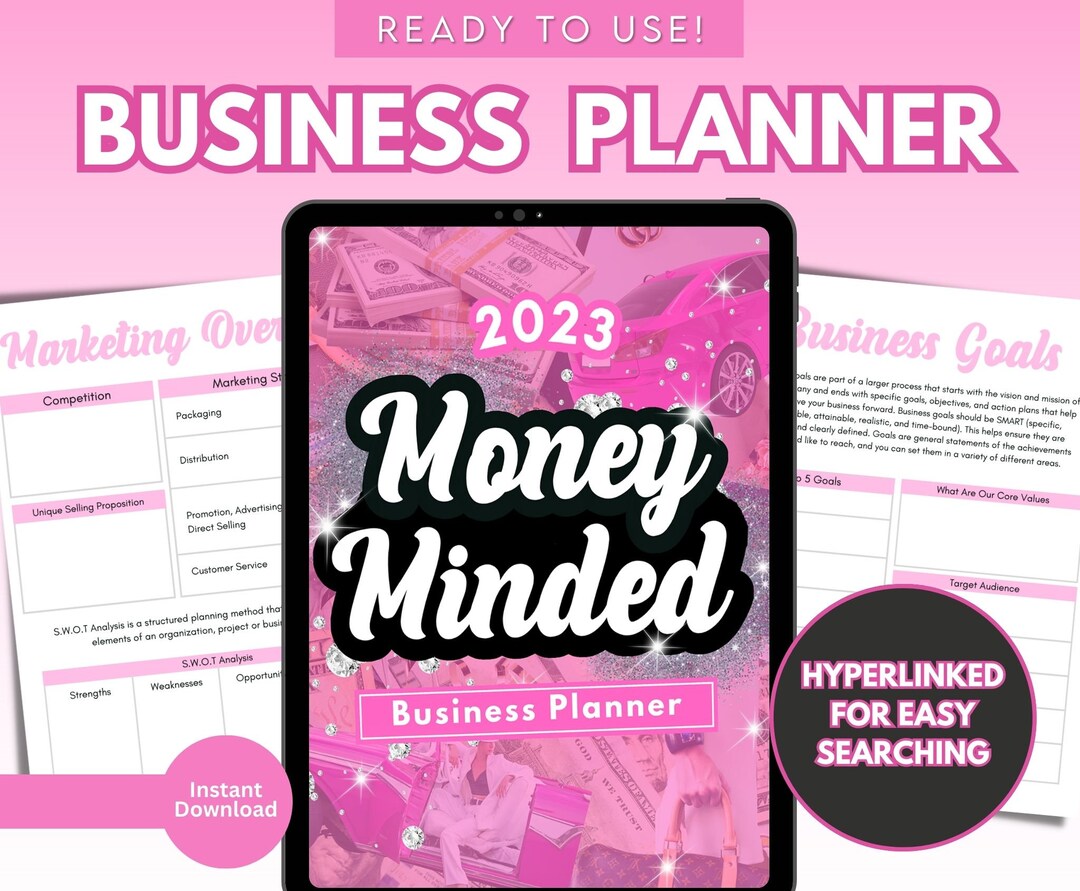 Digital Business Planner, Business Startup, Business Toolkit, Good