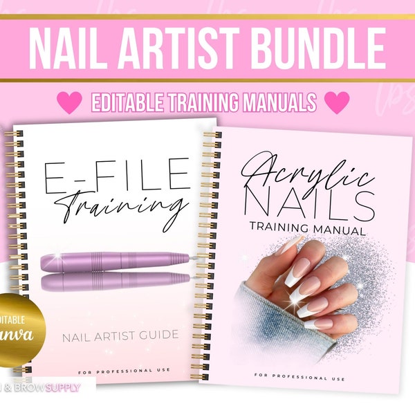 E File Nail Guide Etsy