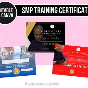 Instructeur de micropigmentation du cuir chevelu SMP, formation SMP, certificat SMP, formulaire de consentement SMP, tatouage du follicule pileux, carte de suivi smp, dépliant PMU