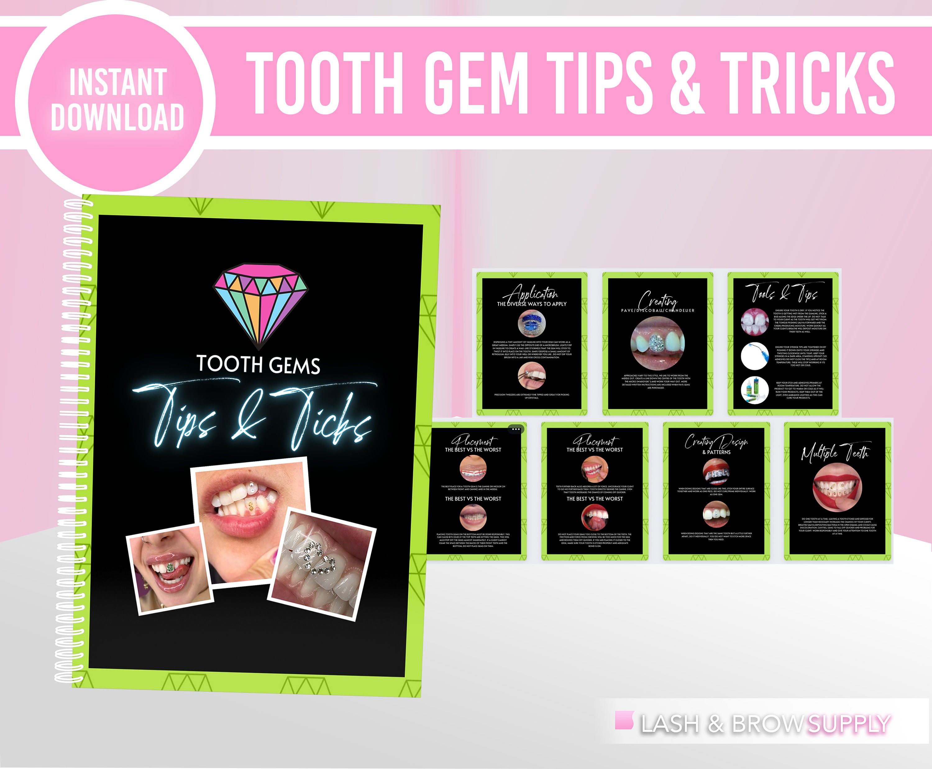 Tooth Gem Kit, Diy 15 Swarovski Edelstenen Starterkit Eenvoudig Aan Te  Brengen Trend 2023 Tiktok Viral Diy Tandsteen Kit Loodvrij 