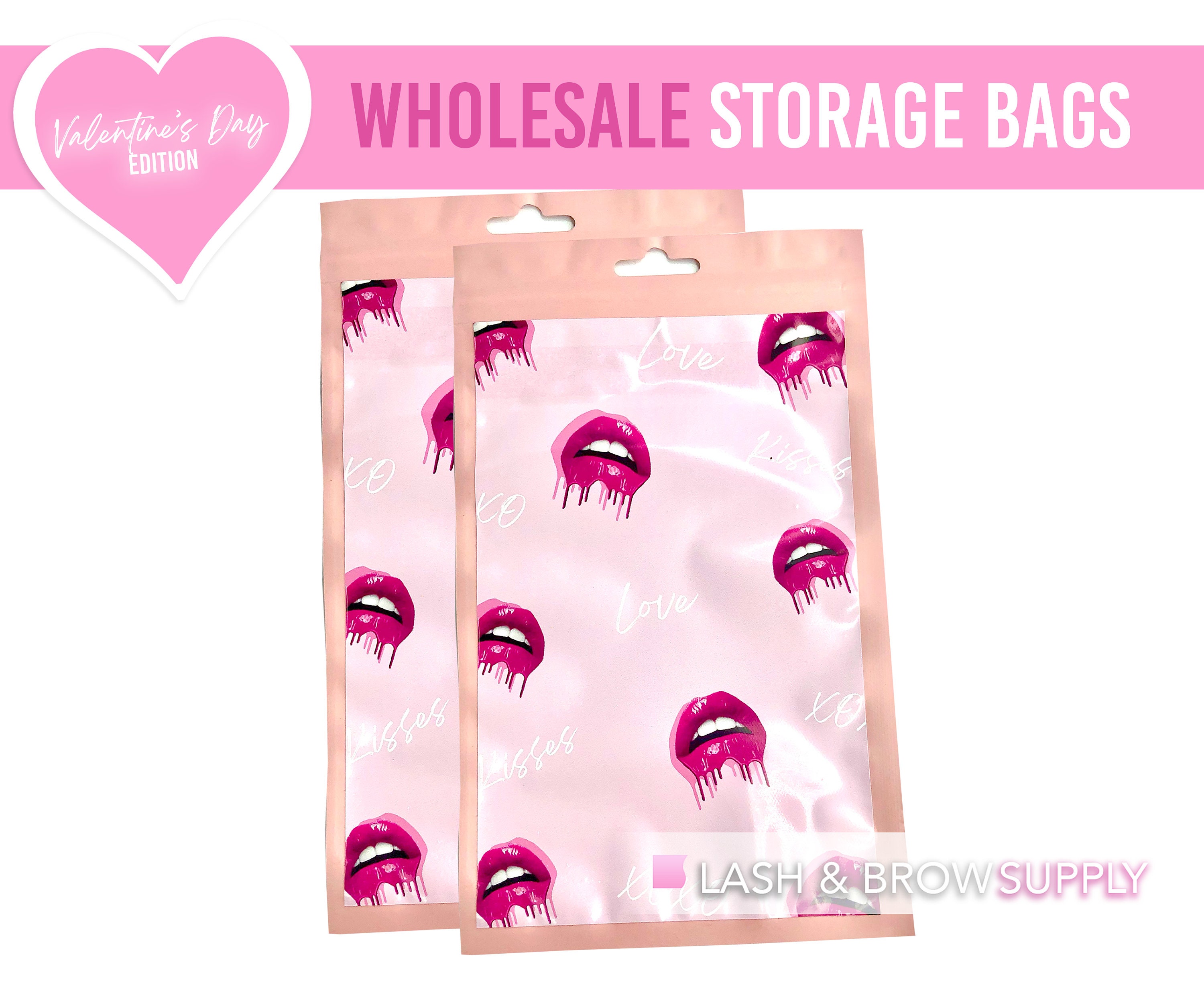 Eyelash Storage Bags Valentines Day Gifts Wholesale Eyelash - Etsy