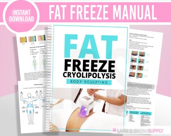 Fat Freeze Manual, Cryolipolysis Course, Cryolipolysis Manual, coolsculpting, Body Contouring, Body Sculpting, fat freezer, BBL