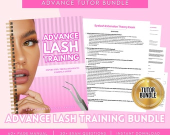 Advance Eyelash Training, Eyelash Extensions Student Exam for Certification, Theory Exam, Lash Test, Training Student Training, lash exam