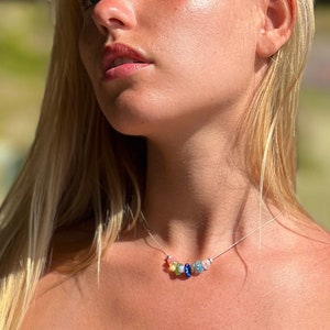 Libra Necklace Crystal Zodiac Necklace Personalized Minimalist Jewelry Gift, Zodiac Jewellery, Zodiac Gift, Zodiac Necklace, Gift for Libra