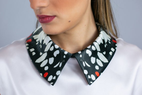 Camisa cuello mariposa sale