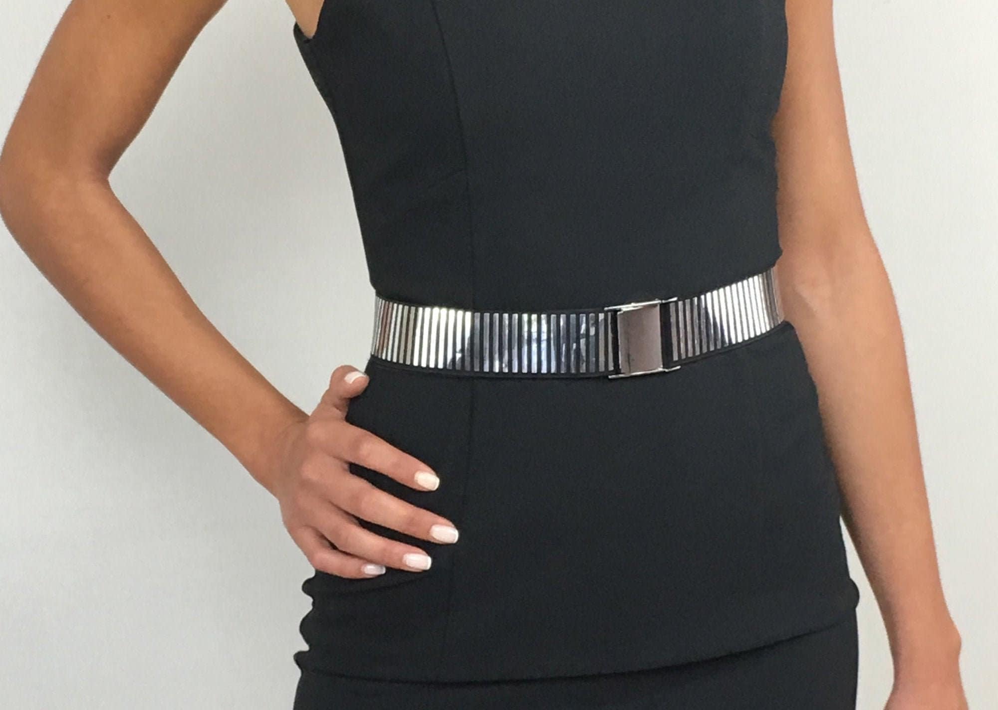 Silver Stylish Girls Ladies Women Skinny Waist Belt Silver Etsy