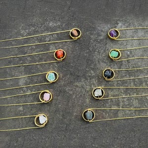 Fidget Necklace, Raw Crystal Necklace, Spinner Necklace, Crystal Necklace, Fidget Toy, Fidget Pendant, Rose quartz, Dainty gem, Tourmaline