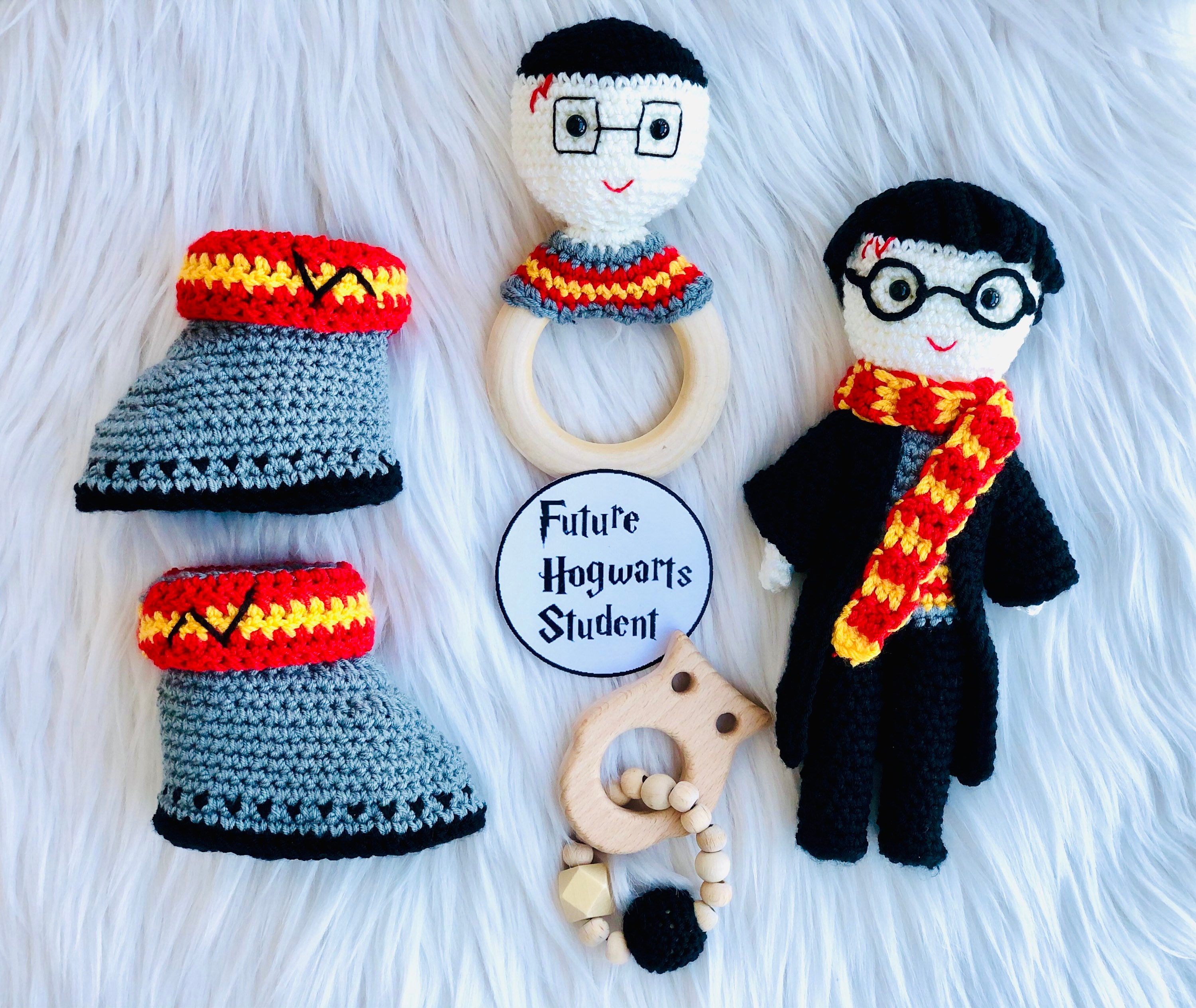 Harry Potter New Born Baby Gift Box Set Basket Baby Shower Etsy