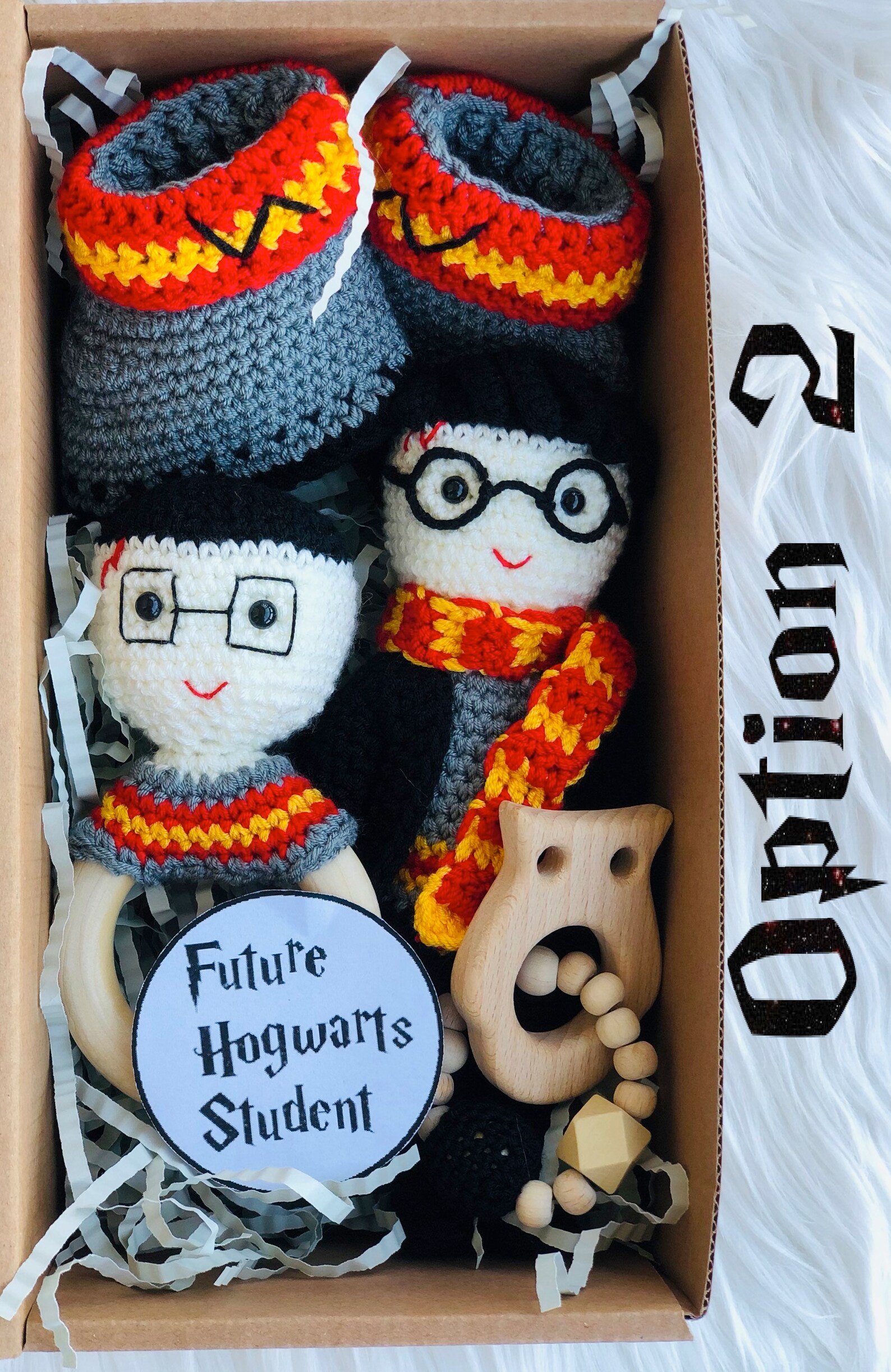 Harry Potter New Born Baby Gift Box Set Basket Baby Shower Etsy