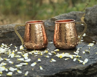 Handmade Hammered Copper Moscow Mule Mug (18oz/530ml) - Etsy