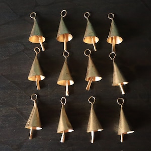 Gold Craft Jingle Kleine Glocken Dutzend Weihnachtsglocken für Kranz