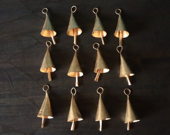 Gold Craft Jingle Small Bells Dozijn Cristmas Bells voor krans