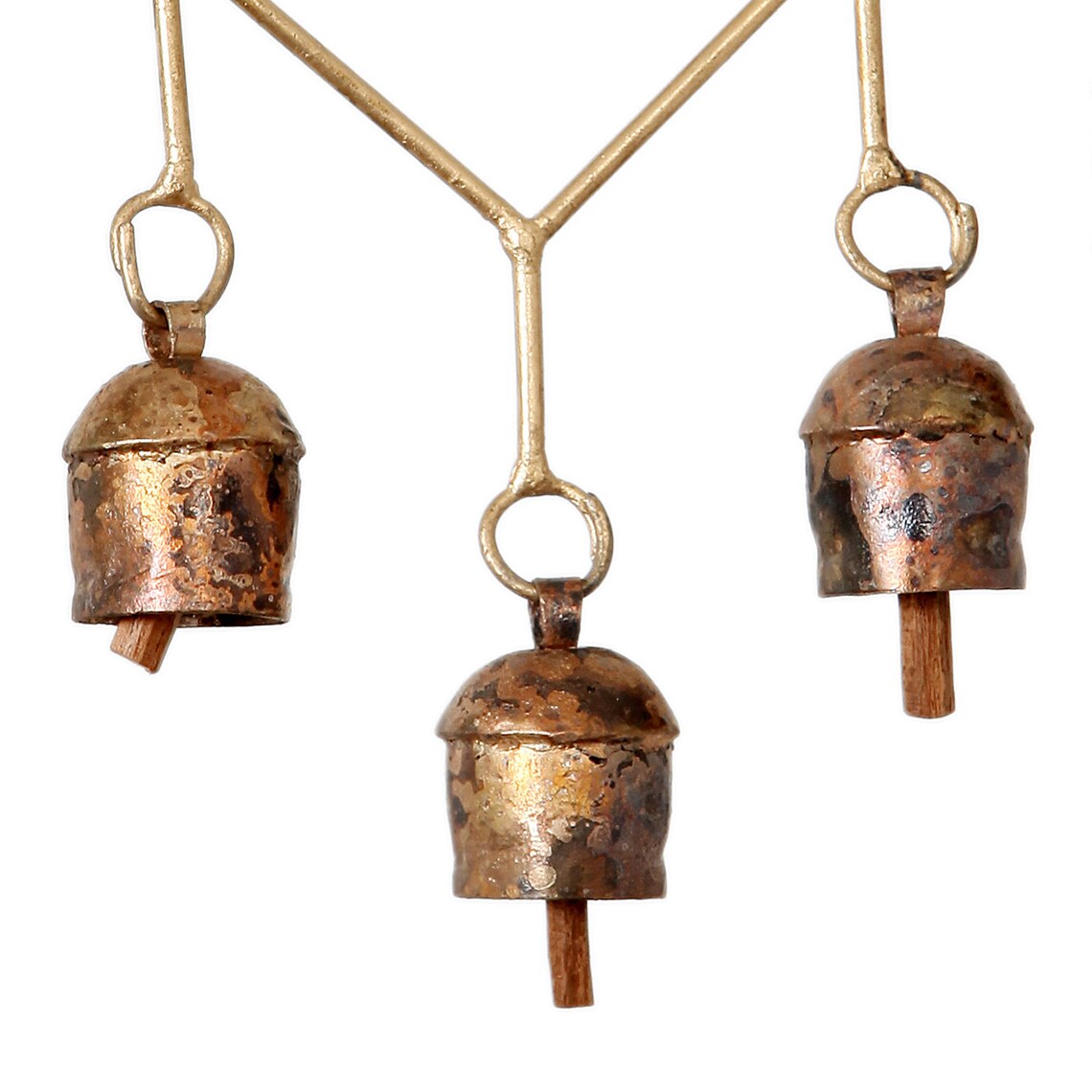 Handmade Feng Shui Wind Dhandhari 5 Bell Wind Chimes For Etsy