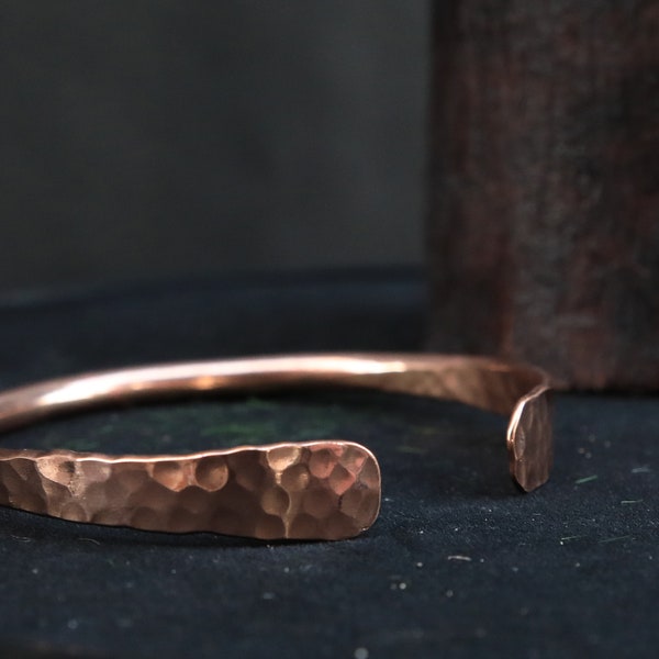 Copper Cuff Bracelet For Arthritis Handmade Jewelry For Unisex 100% Solid Uncoated Copper