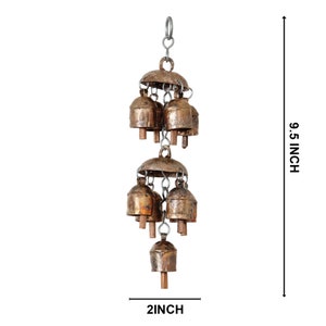 Memorial Wind Chimes For Outdoors Unique Gift for Love Chandelier 9 Bells