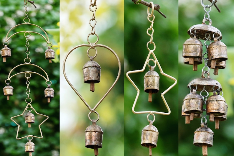Memorial Wind Chimes For Outdoors Unique Gift for Love image 1