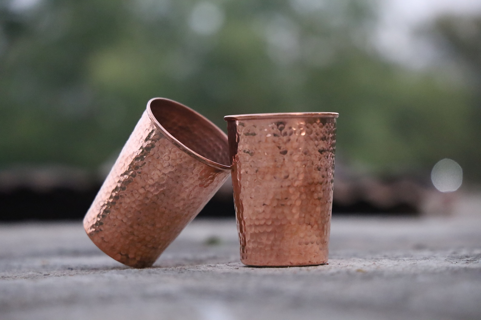 Handmade Copper Tumbler Cup Glass 250 ML Copper Drink Glassess - Etsy