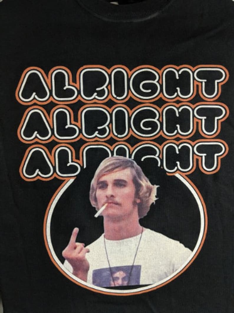 matthew mcconaughey alright shirt