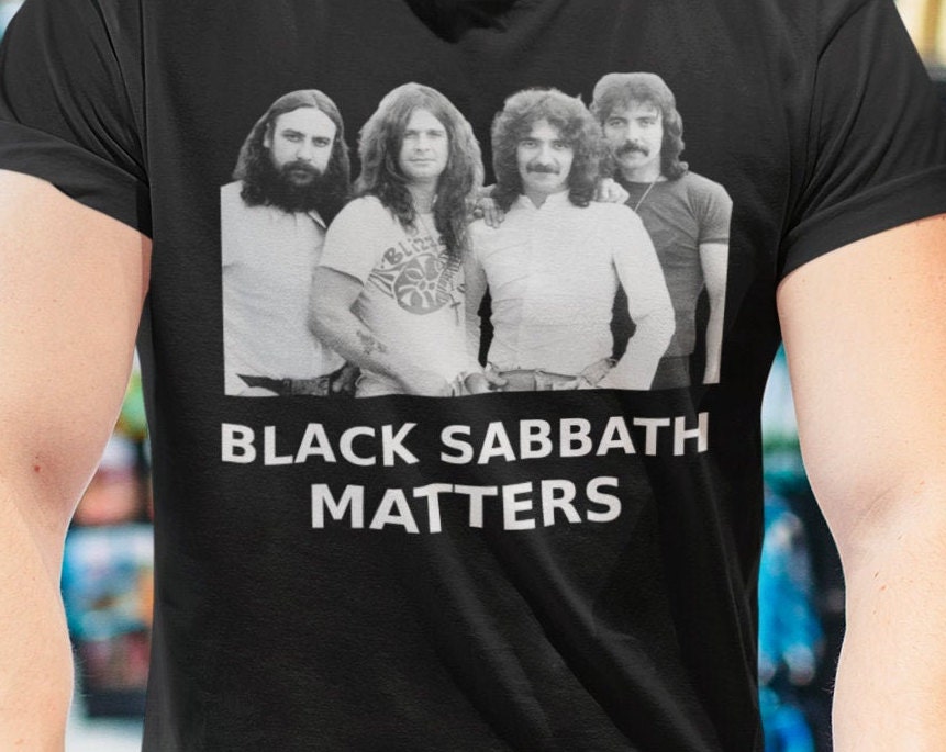 Black Sabbath Matters Shirt Black Ozzy Shirt Etsy Australia