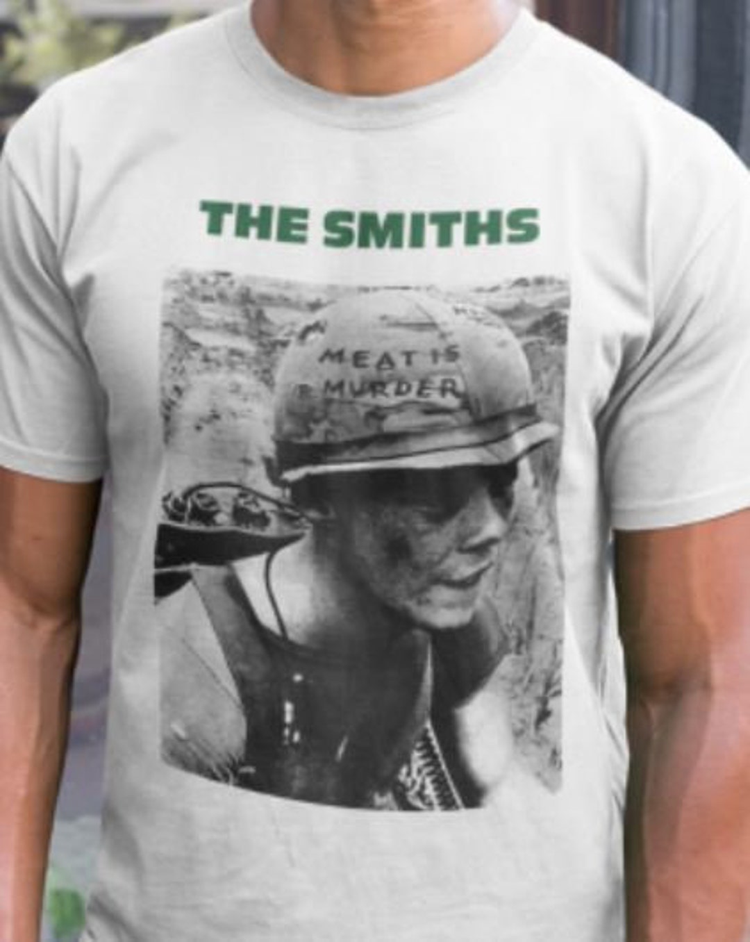 The Smiths Meat is Murder Morrisey Rock White Retro Vintage - Etsy ...