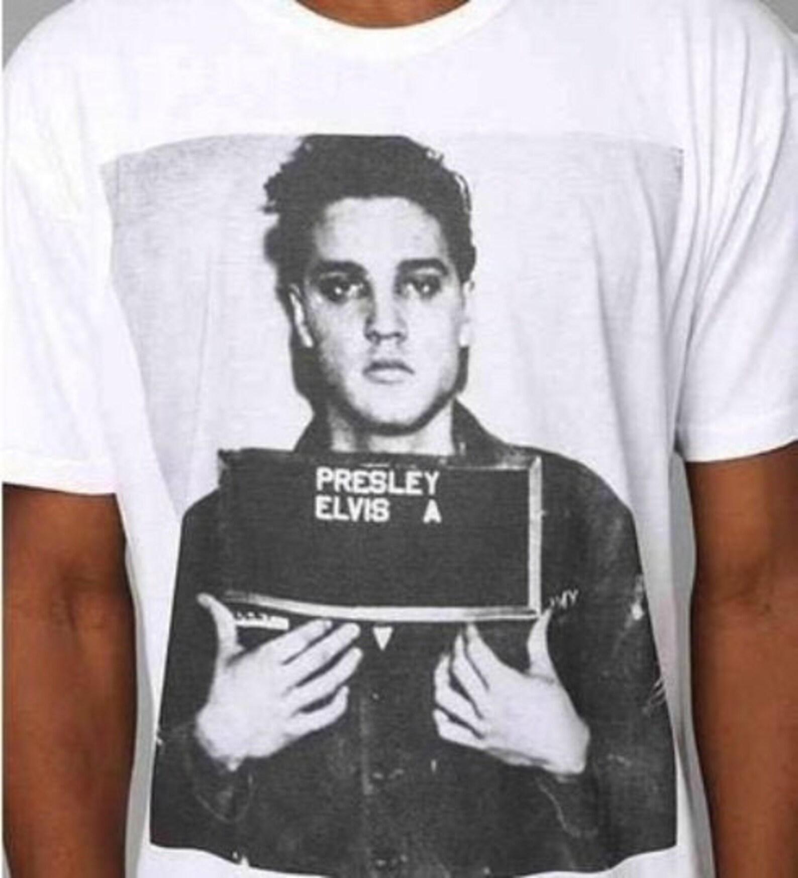 Elvis Mugshot Tshirt Etsy