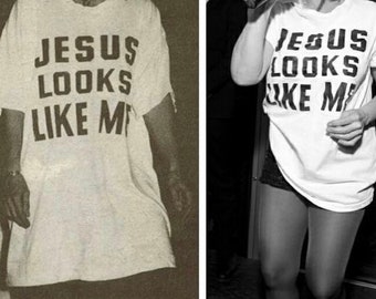 Jesus Looks Like Me Debbie Harry Shirt Blondie Shirt - Etsy