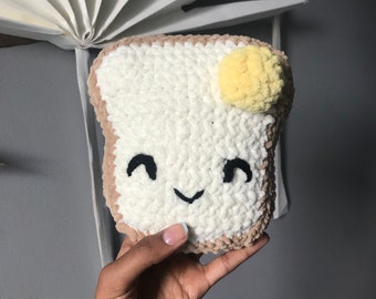 Buttered Toast Plush Etsy