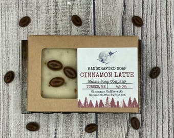 Cinnamon Latte - Handcrafted Maine Soap