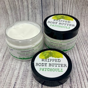 Body Butter - Patchouli - Handcrafted in Maine