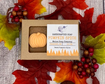 Pumpkin Spice - Handcrafted Maine Soap