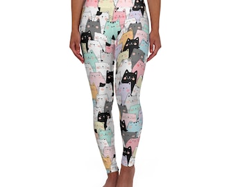 Chats, chats, chats Leggings taille haute