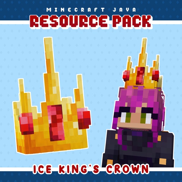 Crown of the Ice King - Minecraft Java Resource Pack - Adventure Time -