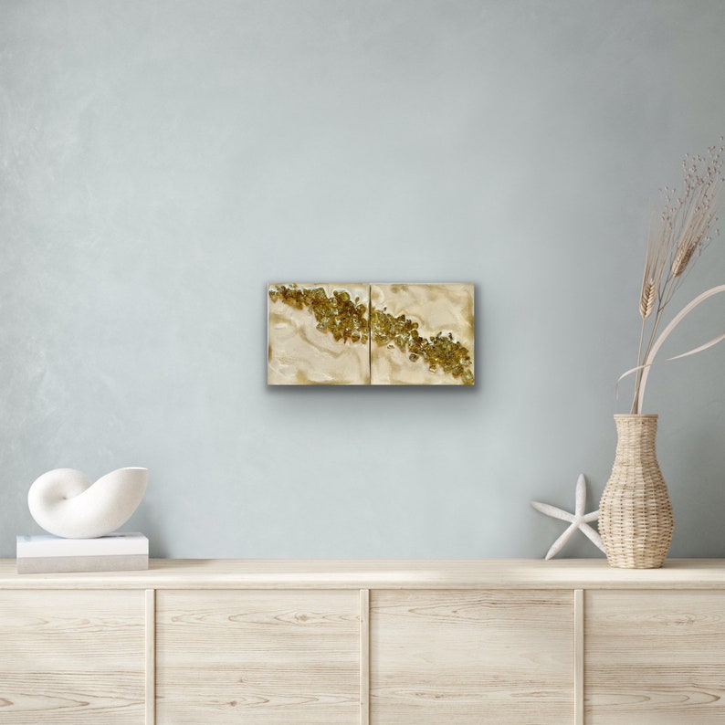 3D Abstract Painting, Resin Wall Art, Epoxy Resin Art, Geode Inspired