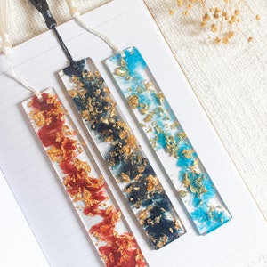 Personalised Resin Bookmarks | Housewarming Gift | Gifts for Her | Gifts for Him | Reading Present | Christmas | Stocking Fillers | Handmade