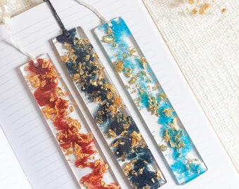 Personalised Resin Bookmarks | Housewarming Gift | Gifts for Her | Gifts for Him | Reading Present | Christmas | Stocking Fillers | Handmade