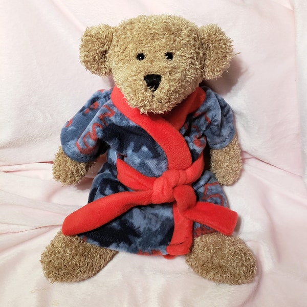 Teddy Bear Spa Robe Etsy