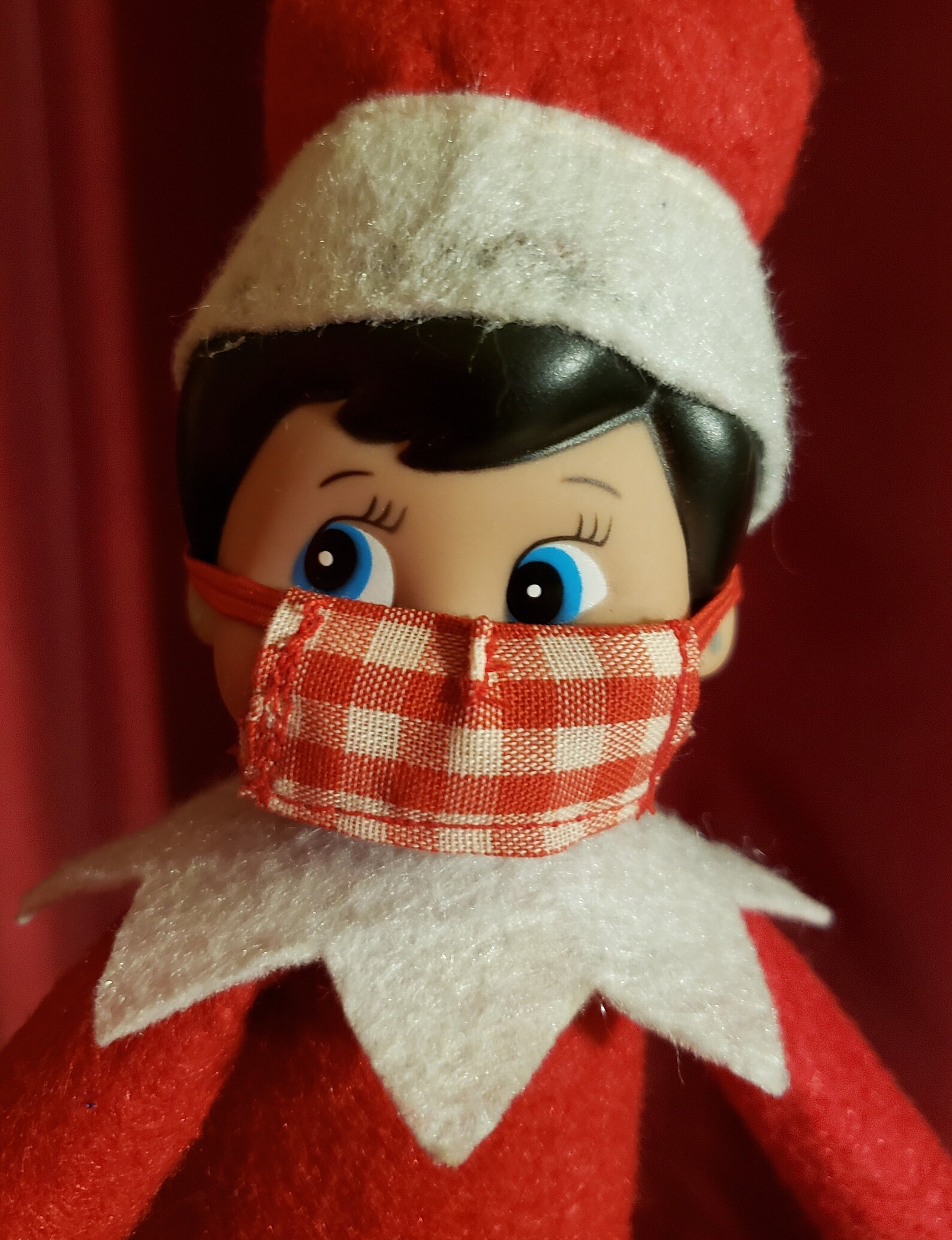Masks for shelf elves elf on the shelf masks Christmas Etsy