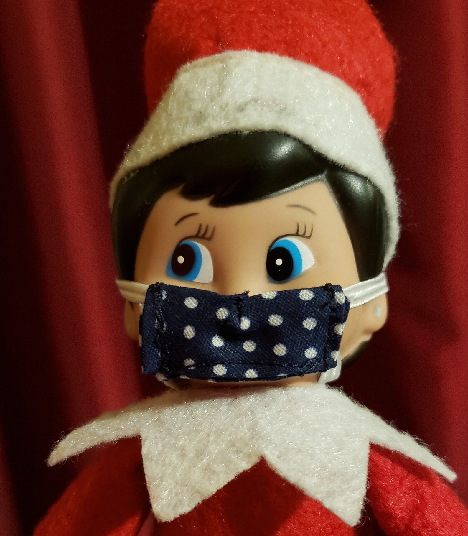 Masks for shelf elves elf on the shelf masks Christmas Etsy