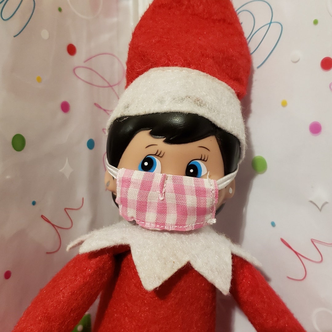 Birthday Masks for Shelf Elves Elf on the Shelf Masks Scout Etsy Canada