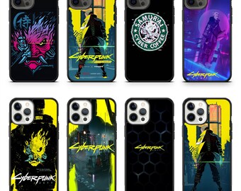 Electric Dystopian Cyberpunk Skyline Inspired Phone Case for iPhone 17 Samsung Galaxy S26 16 Pro Max 15 Pro Samsung S23 FE