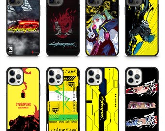 High Voltage Cyberpunk City Glow Inspired Phone Case for iPhone 17 Samsung Galaxy S26 16 Pro Max 15 Pro Samsung S24 Ultra